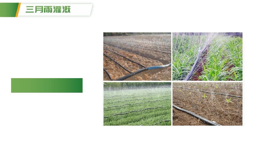 Agricultural irrigation application