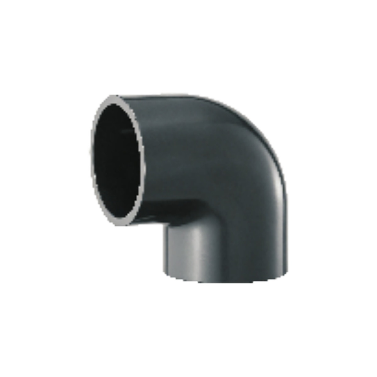 PVC-U 90° Elbow (Grey/White)
