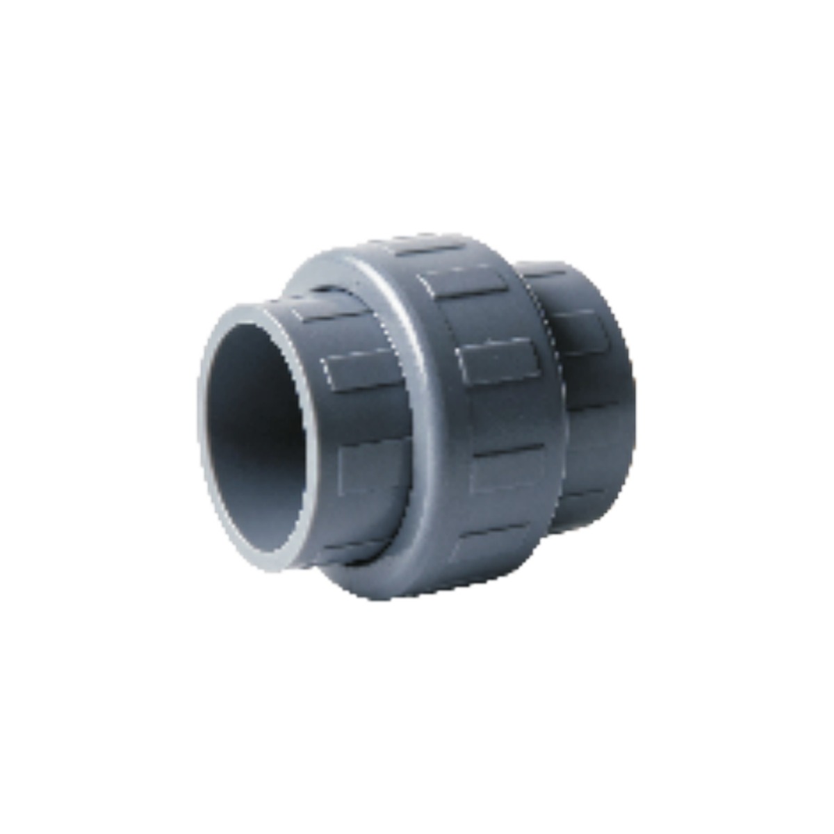 PVC-U Union (Grey/White)