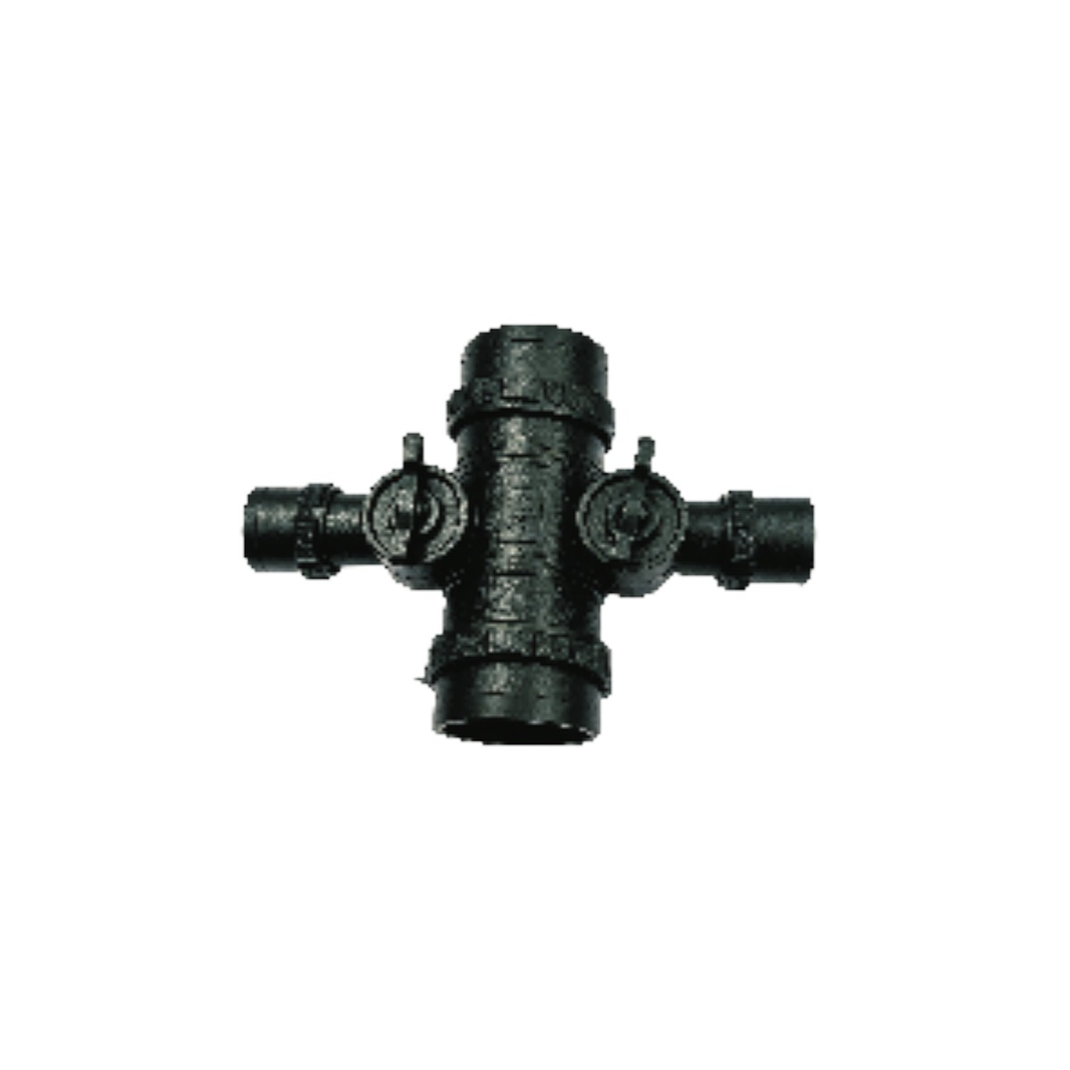 Ring-Handle Four-Way Valve