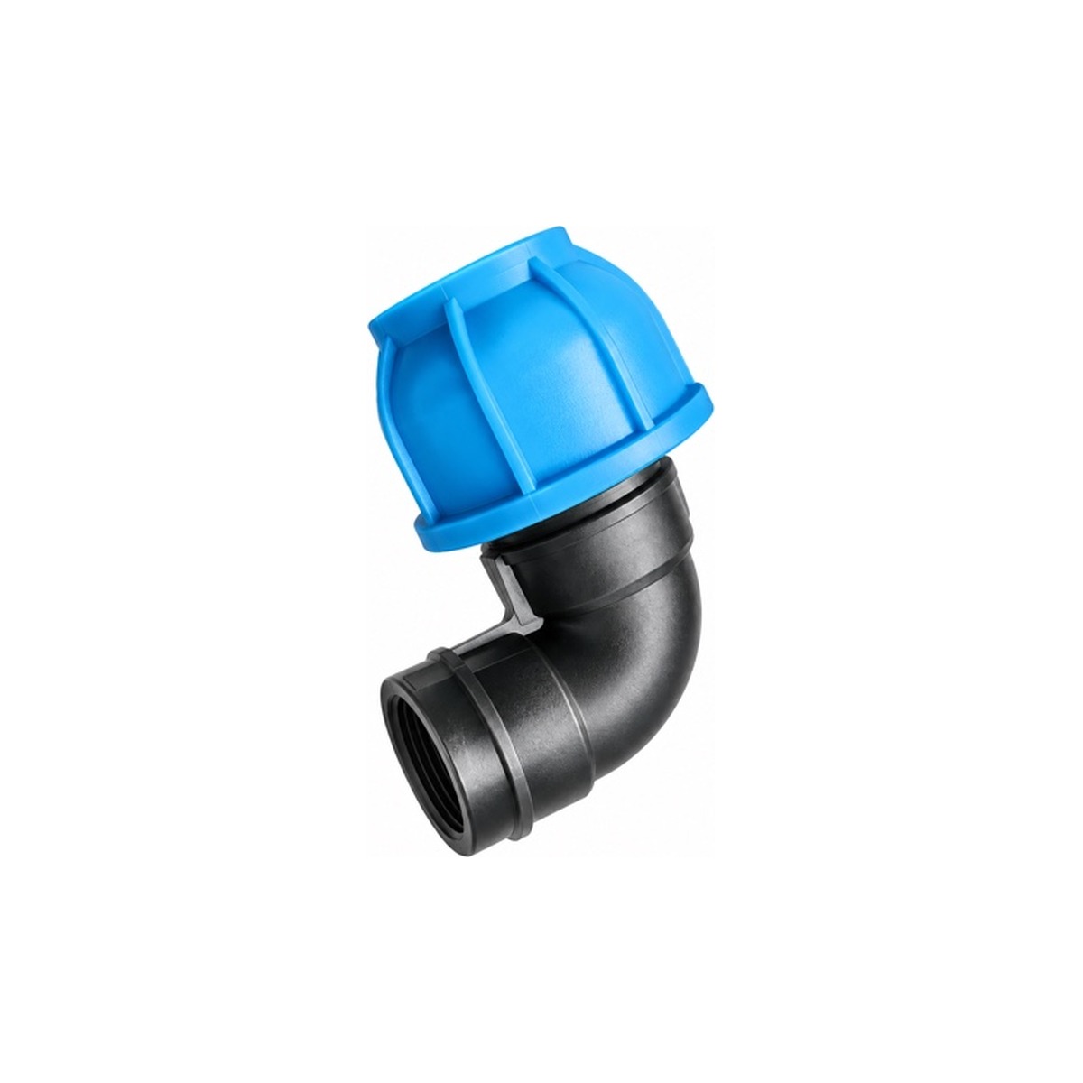 PP Compression Female Threaded Elbow
